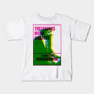 Thelonious Monk tour poster Kids T-Shirt